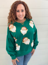 Load image into Gallery viewer, Santa Smiles Sweatshirt