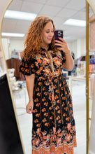Load image into Gallery viewer, Midnight Marigold Dress