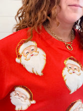 Load image into Gallery viewer, Santa Smiles Sweatshirt