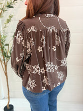 Load image into Gallery viewer, Daisy After Dark Blouse