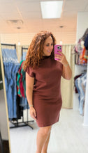 Load image into Gallery viewer, Downtown Drape Dress