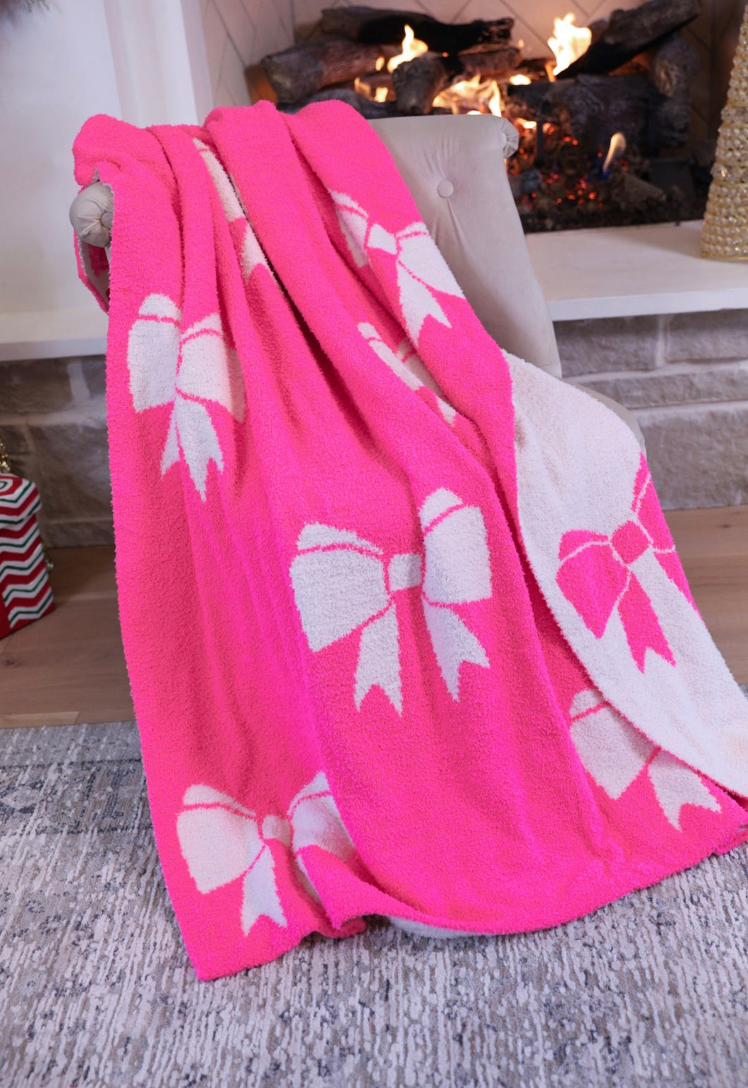 Tied Up In Pink Blanket