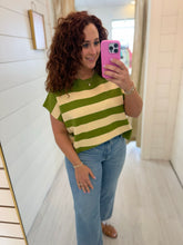 Load image into Gallery viewer, Easy Stripe Knit Top