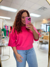 Load image into Gallery viewer, Color Crush Short Sleeve Knit Top