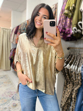 Load image into Gallery viewer, Shimmer &amp; Shine Top