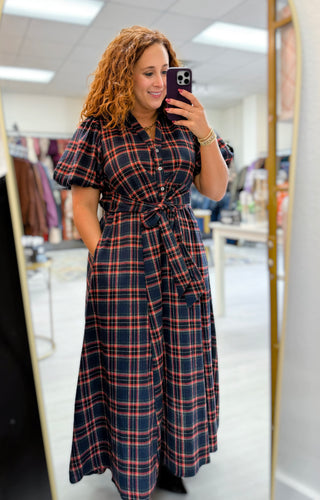 Plaid Perfection Dress