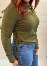 Load image into Gallery viewer, On The Side Ruched Top