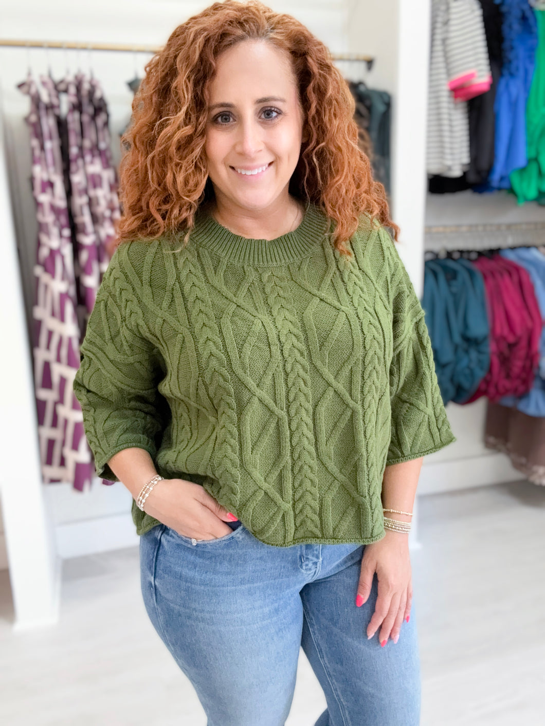 Cozy Texture Knit Top