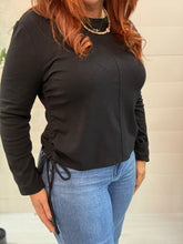 Load image into Gallery viewer, On The Side Ruched Top