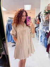 Load image into Gallery viewer, Harvest Stripe Dress