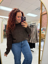 Load image into Gallery viewer, Toasted Cocoa Knit Sweater