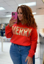Load image into Gallery viewer, Merry &amp; Bright Crewneck