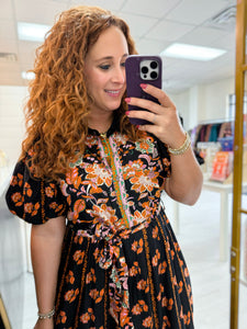 Midnight Marigold Dress
