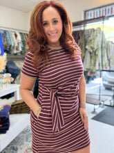 Load image into Gallery viewer, Friday Night Lights Dress - Plum