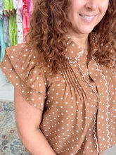 Load image into Gallery viewer, Mocha Darling Blouse