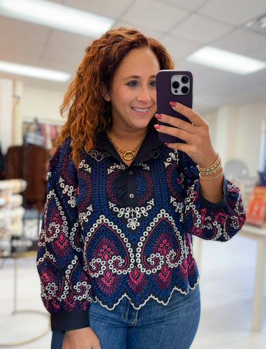 Midnight Rouge Top