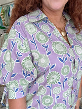 Load image into Gallery viewer, Lavender Fields Tie Sleeve Dress