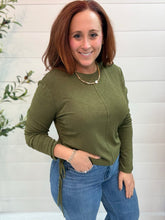 Load image into Gallery viewer, On The Side Ruched Top
