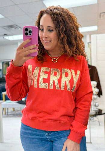 Merry & Bright Crewneck