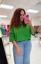 Load image into Gallery viewer, Color Crush Short Sleeve Knit Top