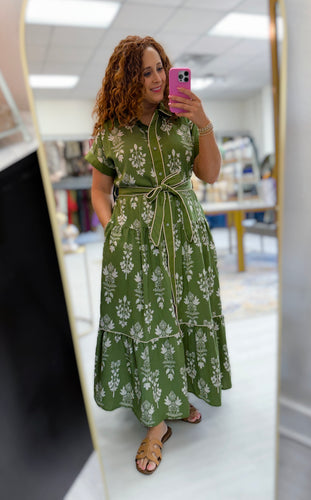 Garden Stroll Midi Dress