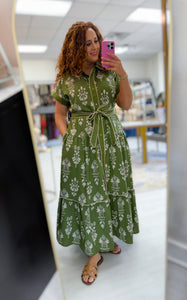 Garden Stroll Midi Dress