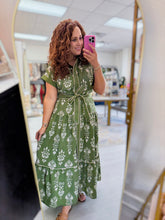 Load image into Gallery viewer, Garden Stroll Midi Dress