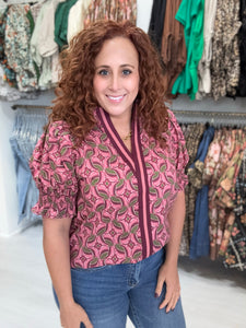 Blossom & Bloom Top
