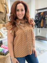 Load image into Gallery viewer, Mocha Darling Blouse