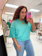 Load image into Gallery viewer, Color Crush Short Sleeve Knit Top