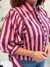 Load image into Gallery viewer, Sweet Magnolia Stripe Top