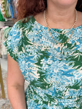 Load image into Gallery viewer, Emerald Breeze Midi Dress