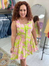 Load image into Gallery viewer, Pink Lemonade Garden Dress