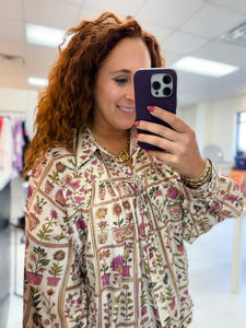 Botanical Charm Top