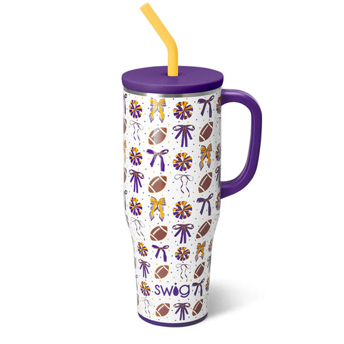 Swig We’ve Got Spirit Purple Mug 40oz