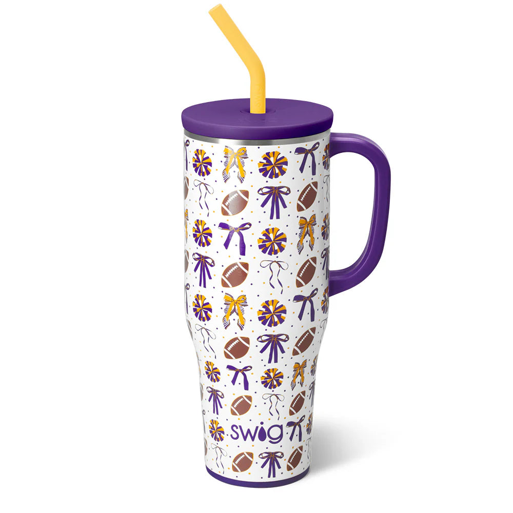 Swig We’ve Got Spirit Purple Mug 40oz