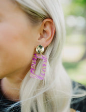 Load image into Gallery viewer, Taylor Shaye Tiger Stripe Rectangle Drops