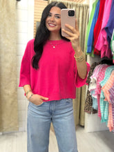Load image into Gallery viewer, Color Crush Short Sleeve Knit Top