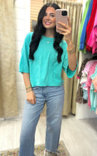 Load image into Gallery viewer, Color Crush Short Sleeve Knit Top
