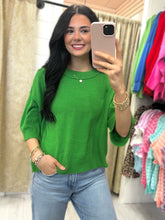 Load image into Gallery viewer, Color Crush Short Sleeve Knit Top