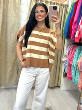 Load image into Gallery viewer, Easy Stripe Knit Top