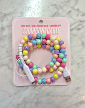 Load image into Gallery viewer, Beaded Charging Cable