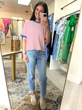 Load image into Gallery viewer, Vervet Victoria High Rise Crop Straight Jeans