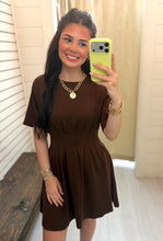 Load image into Gallery viewer, Espresso Elegance Dress