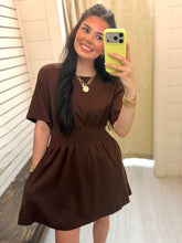 Load image into Gallery viewer, Espresso Elegance Dress