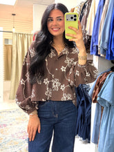 Load image into Gallery viewer, Daisy After Dark Blouse