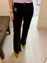 Load image into Gallery viewer, Risen high Rise Wide Leg Black Jeans
