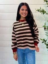 Load image into Gallery viewer, The Aspen Stripe Knit Top