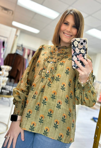 Marigold Muse Top