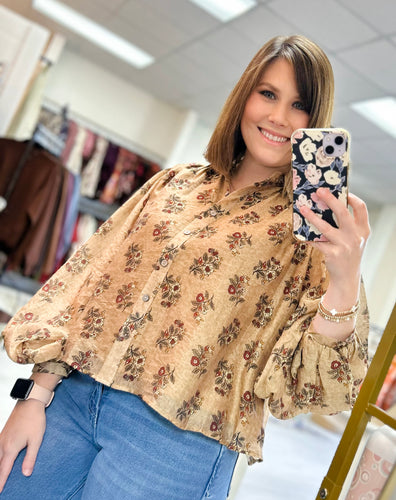 Prairie Bloom Top